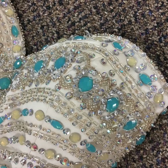 Mori Lee mermaid Formal Wedding dress STUNNING 500$wedding - Picture 6 of 8